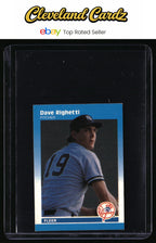 1987 Fleer Classic Miniatures #90 Dave Righetti