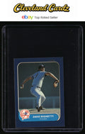 1986 Fleer Classic Miniatures #25 Dave Righetti