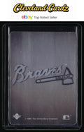 1990 Upper Deck #NNO Atlanta Braves Team Logo Holograms