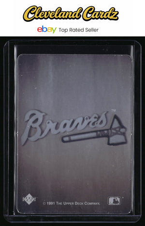 1990 Upper Deck #NNO Atlanta Braves Team Logo Holograms