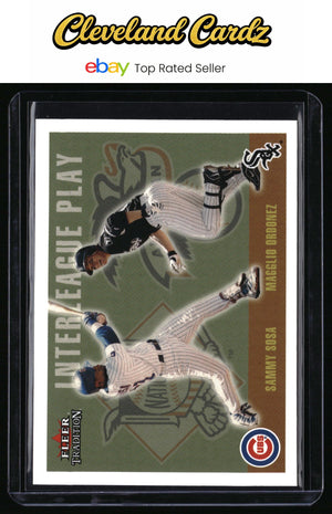 2003 Fleer Tradition Update #U264 Sammy Sosa / Magglio Ordonez