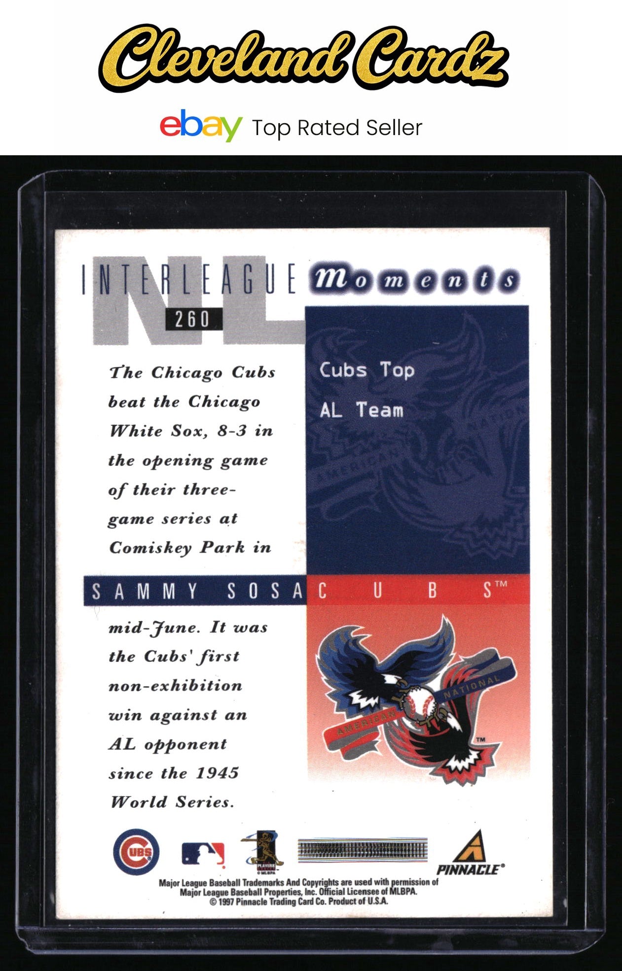 1998 Score #260 Sammy Sosa
