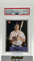 2017 Topps Throwback Thursday #77 Andrew Benintendi Throwback Thursday RC PSA 10
