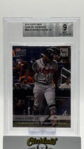 2018 Topps Now Card of the Month #MAUG Ronald Acuna Jr./1073* RC BGS 9.0