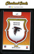 2024 Panini Select #9 Michael Penix Jr. Select Certified Rookies RC