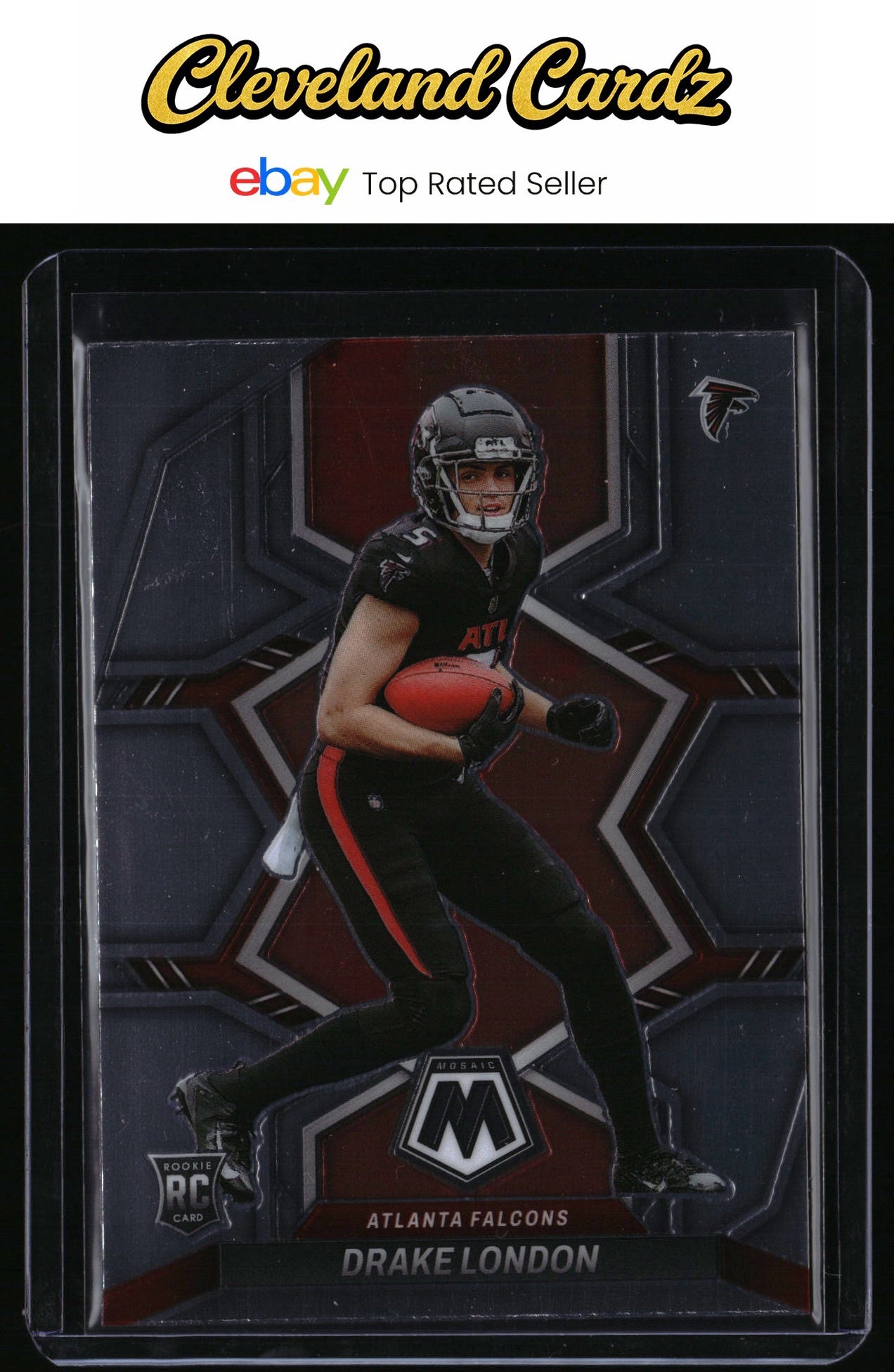 2022 Panini Mosaic #312 Drake London RC