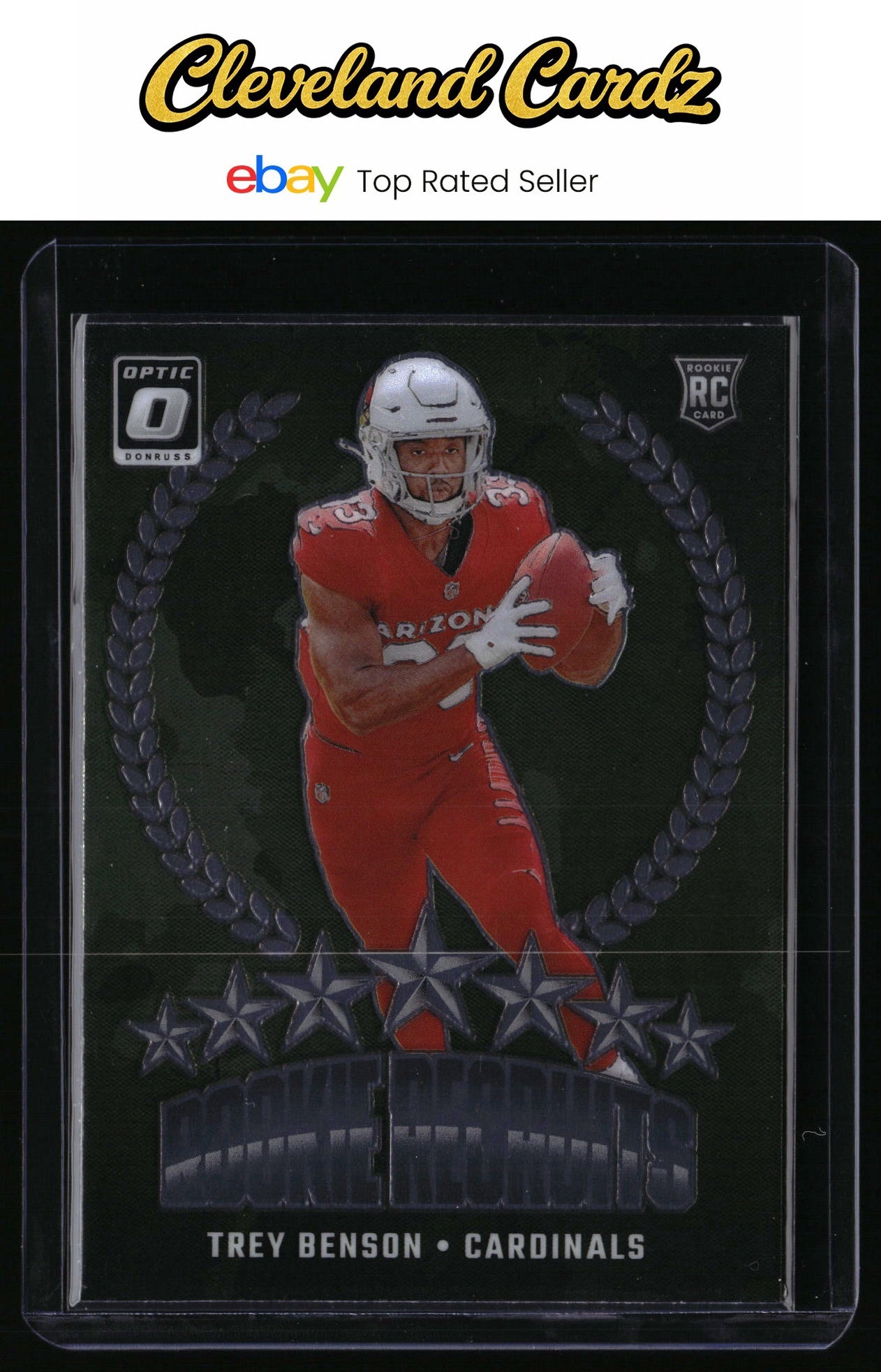 2024 Donruss Optic #15 Trey Benson Rookie Recruits RC