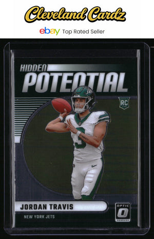 2024 Donruss Optic #2 Jordan Travis Hidden Potential RC