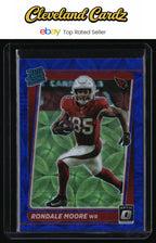 2021 Donruss Optic #217 Rondale Moore Blue Scope Rated Rookie