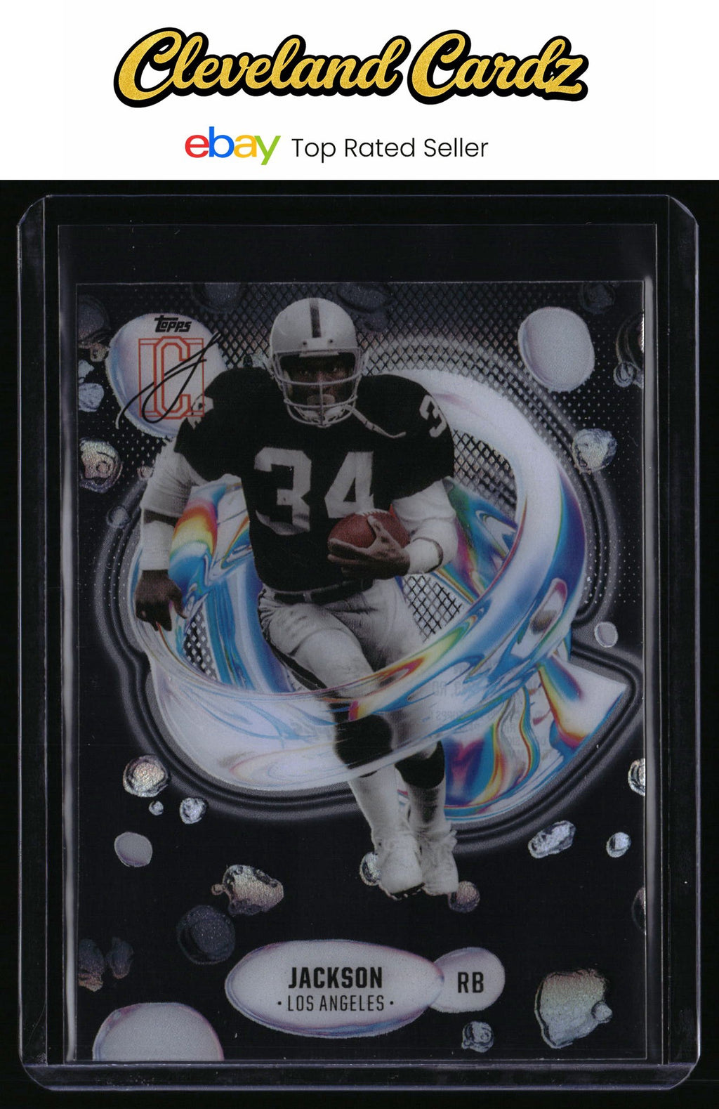 2024 Topps Signature Class #F-18 Bo Jackson Fluidity