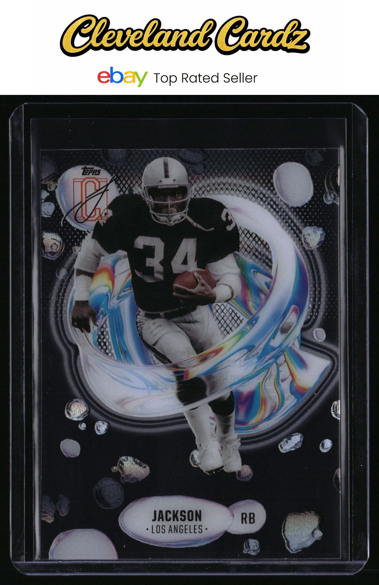 2024 Topps Signature Class #F-18 Bo Jackson Fluidity