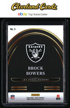2024 Panini Select #3 Brock Bowers Select Future RC