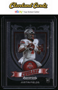 2021 Panini Prizm Draft Picks Collegiate #163 Justin Fields RC