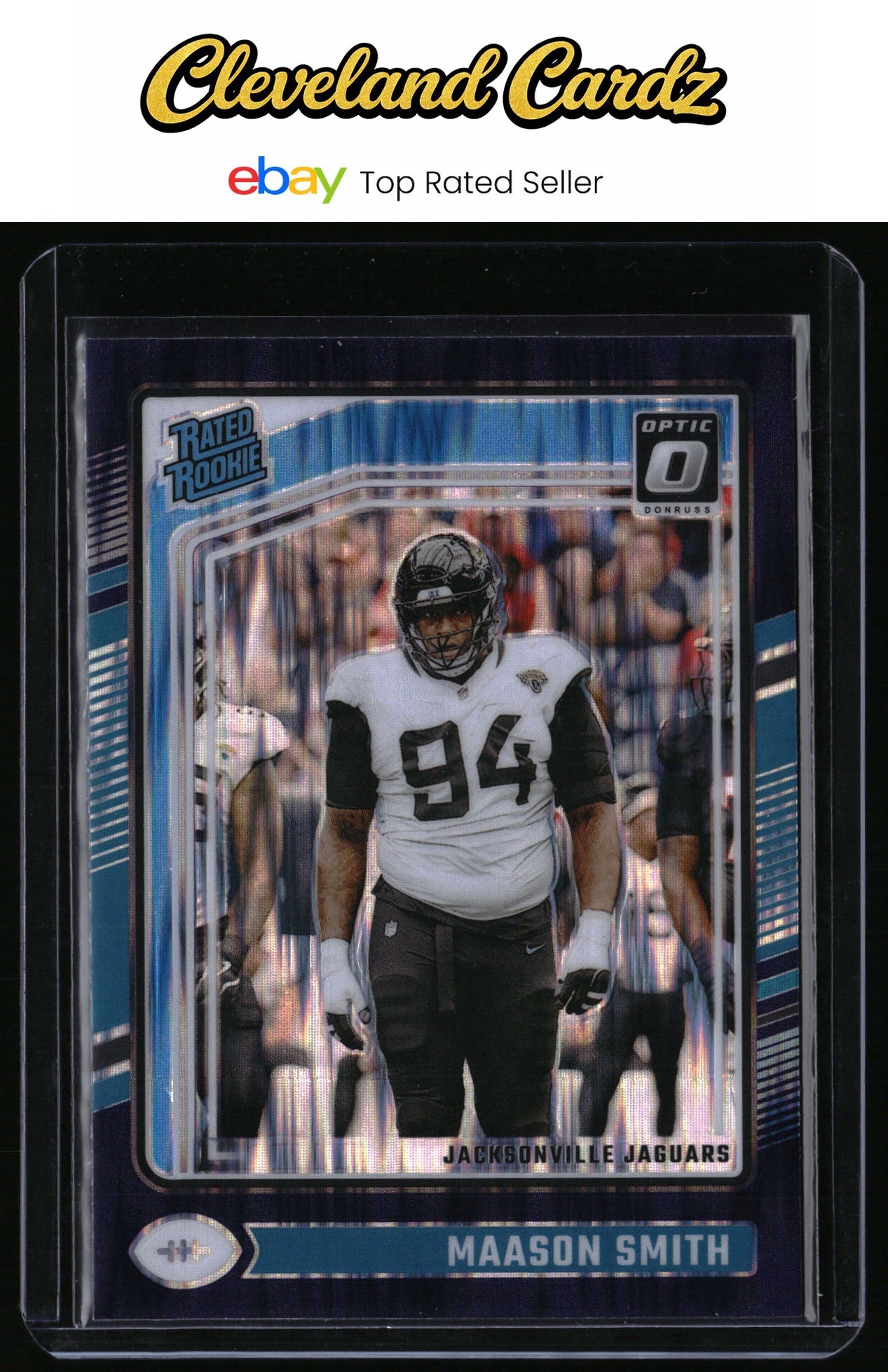 2024 Donruss Optic #269 Maason Smith Purple Shock Rated Rookie