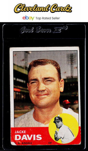 1963 Topps #117 Jacke Davis