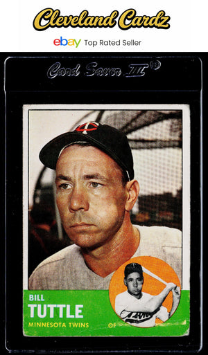 1963 Topps #127 Bill Tuttle
