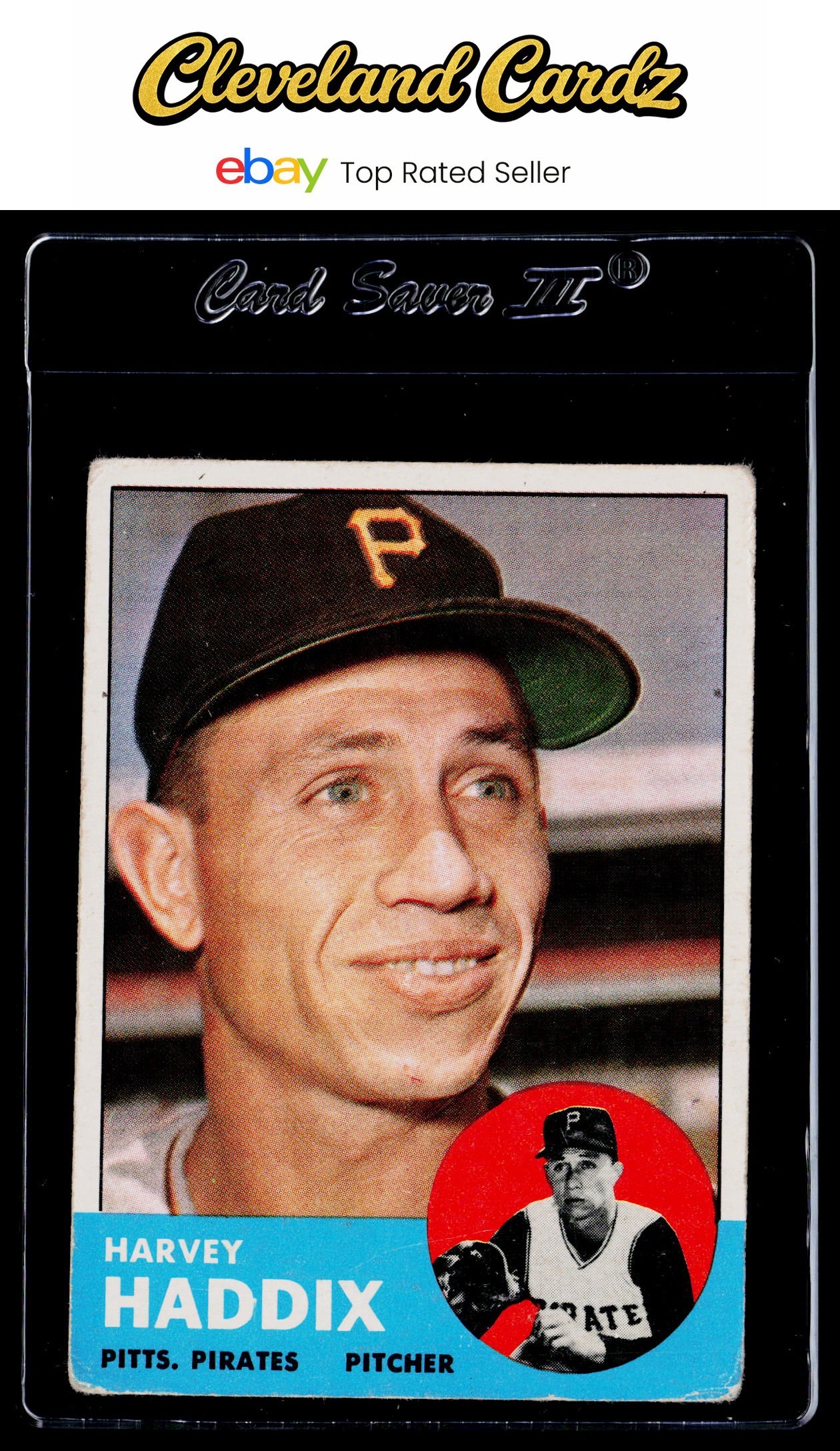 1963 Topps #239 Harvey Haddix