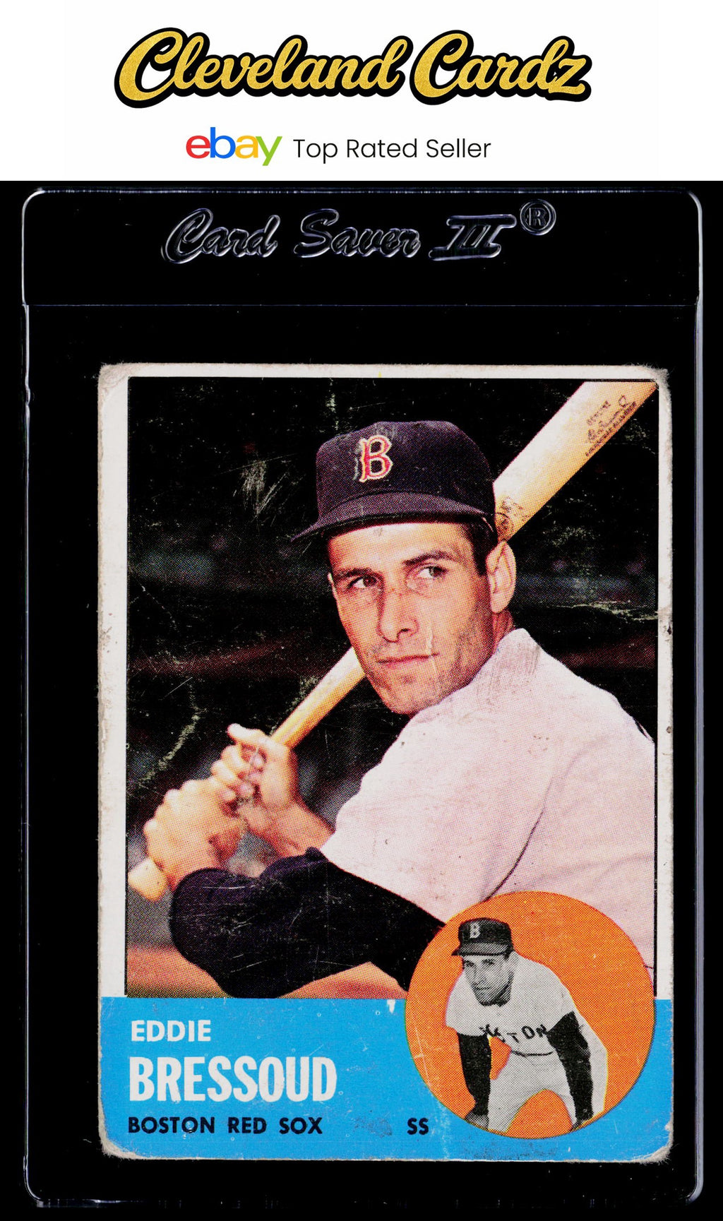 1963 Topps #188 Eddie Bressoud