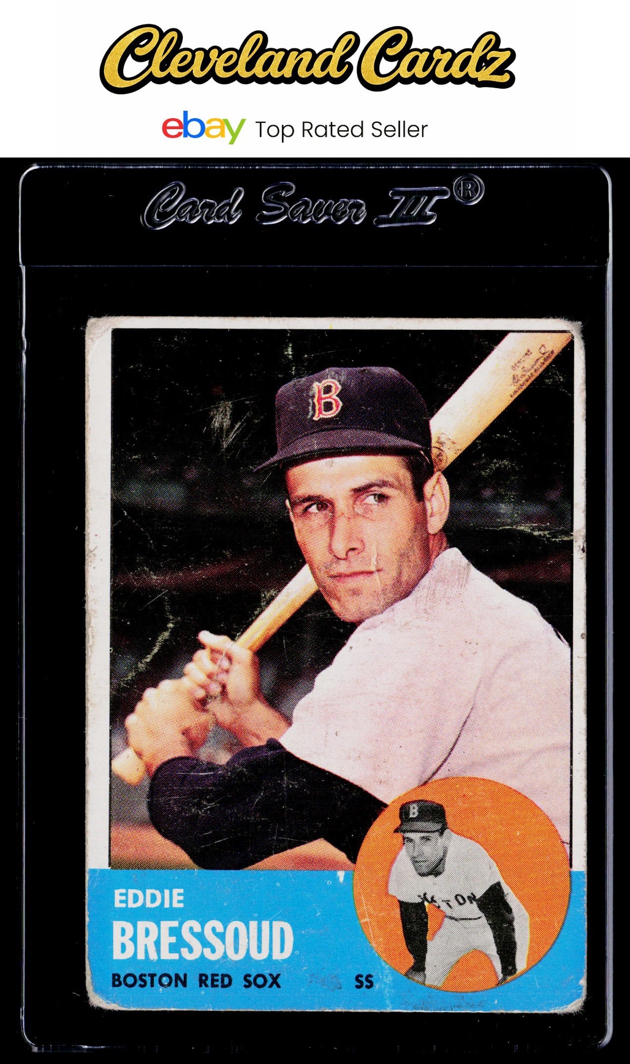 1963 Topps #188 Eddie Bressoud