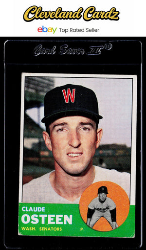 1963 Topps #374 Claude Osteen