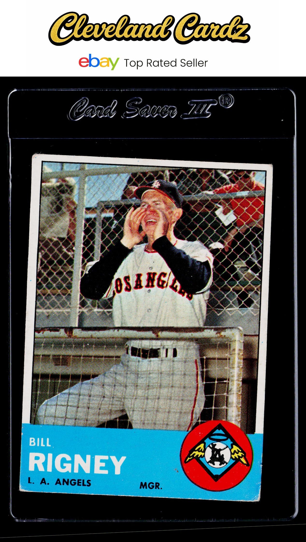 1963 Topps #294 Bill Rigney