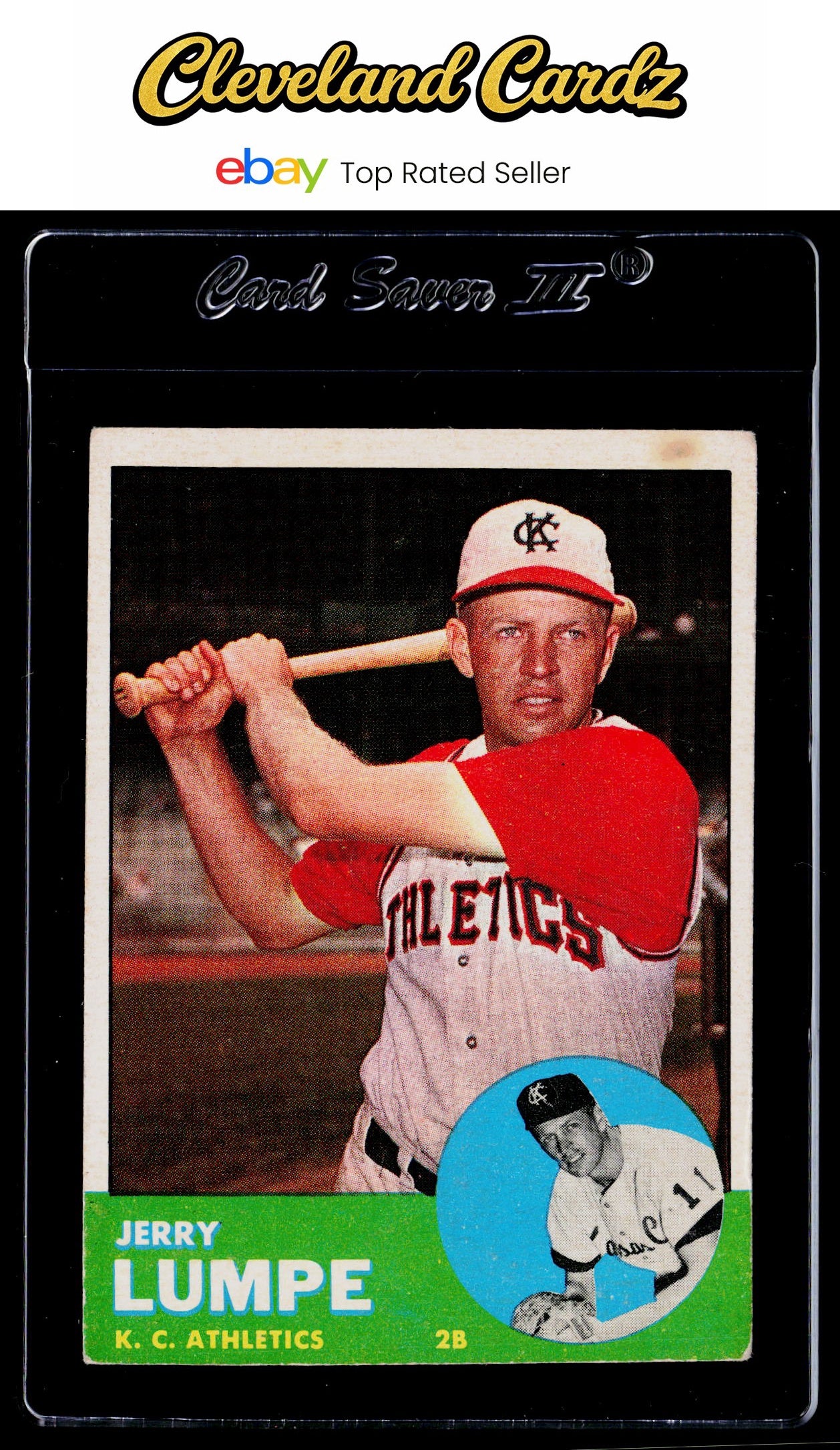 1963 Topps #256 Jerry Lumpe
