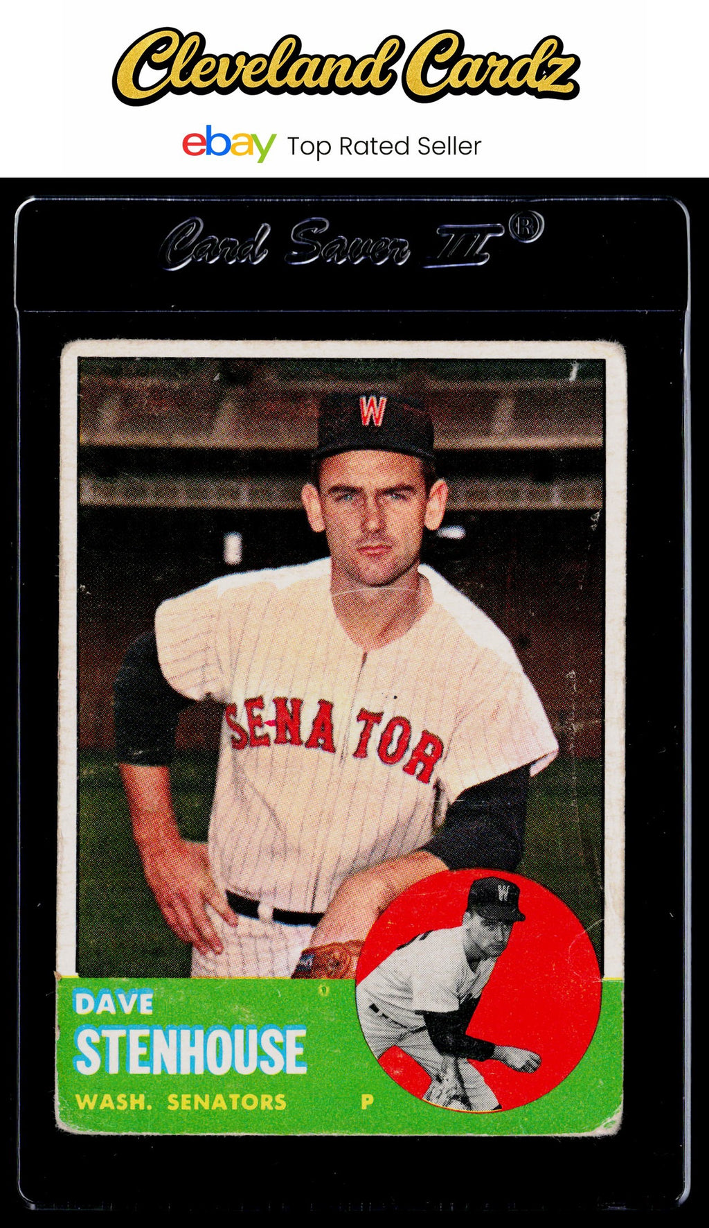 1963 Topps #263 Dave Stenhouse