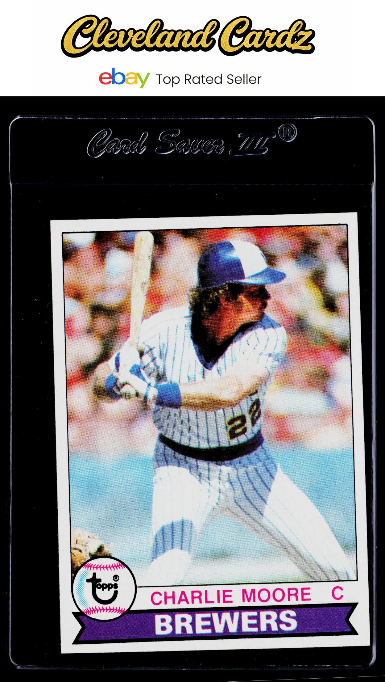 1979 Topps #408 Charlie Moore