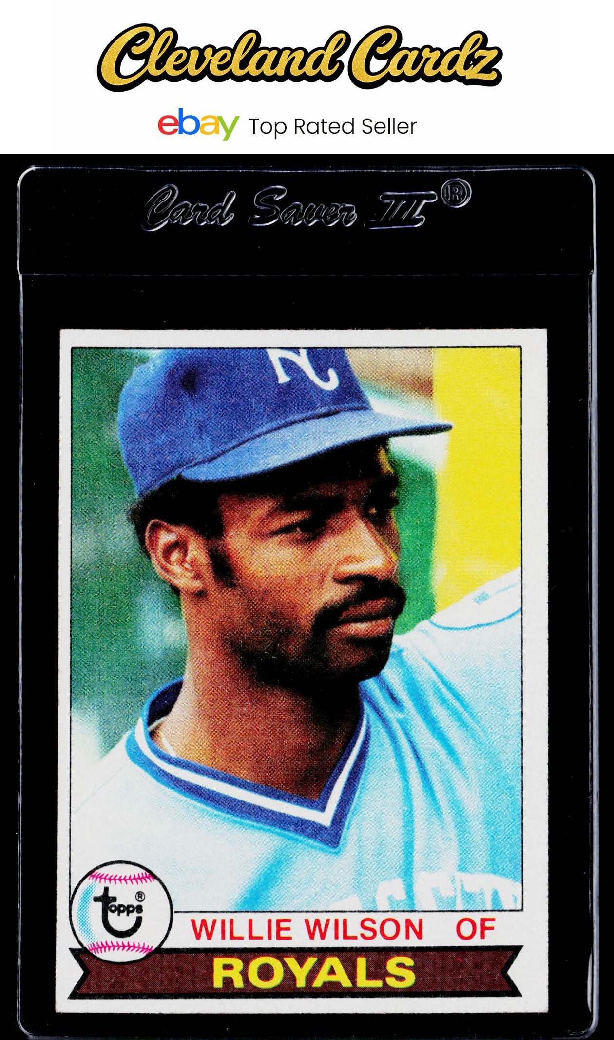 1979 Topps #409 Willie Wilson RC