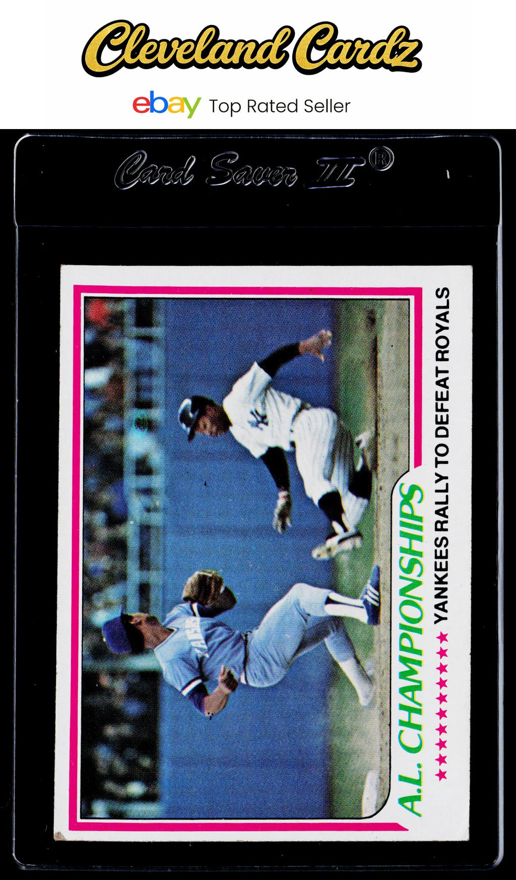 1978 Topps #411 1977 A.L. Championships