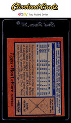 1978 Topps #480 Ron LeFlore