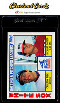 1984 Topps #216 White Sox Leaders/Checklist (C. Fisk/ R. Dotson) TL , CL