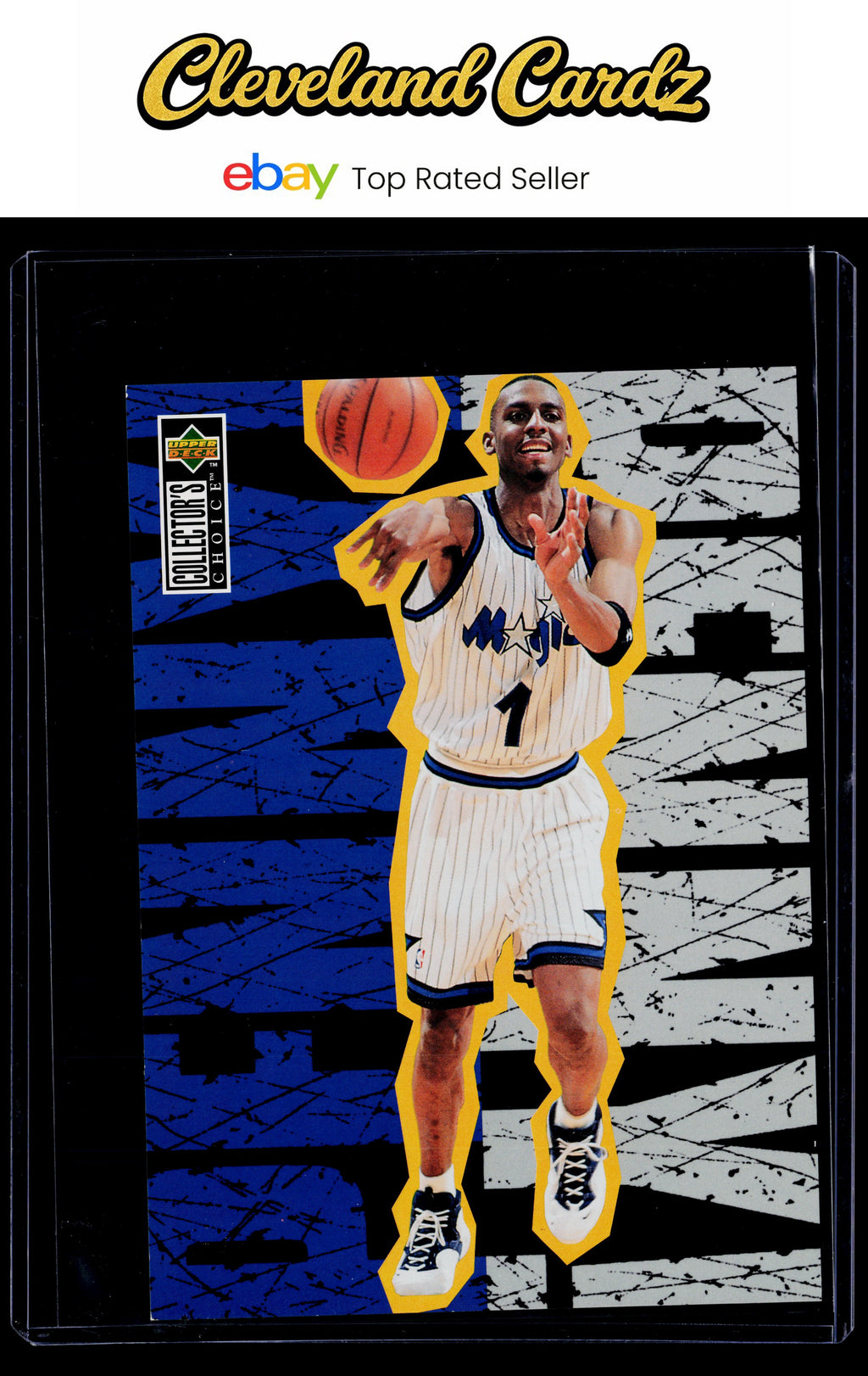 1996-97 Collector's Choice #114 Anfernee Hardaway Penny! 5x7