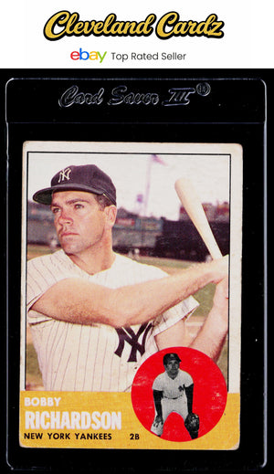 1963 Topps #420 Bobby Richardson