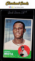 1963 Topps #141 Manny Mota RC