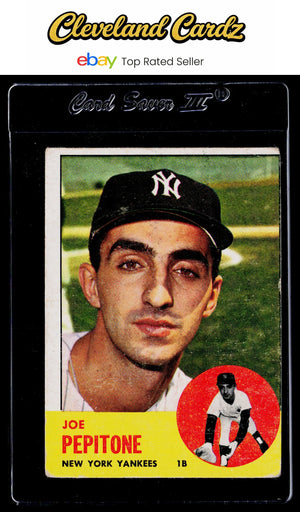 1963 Topps #183 Joe Pepitone