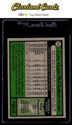 1979 Topps #323 Lynn McGlothen