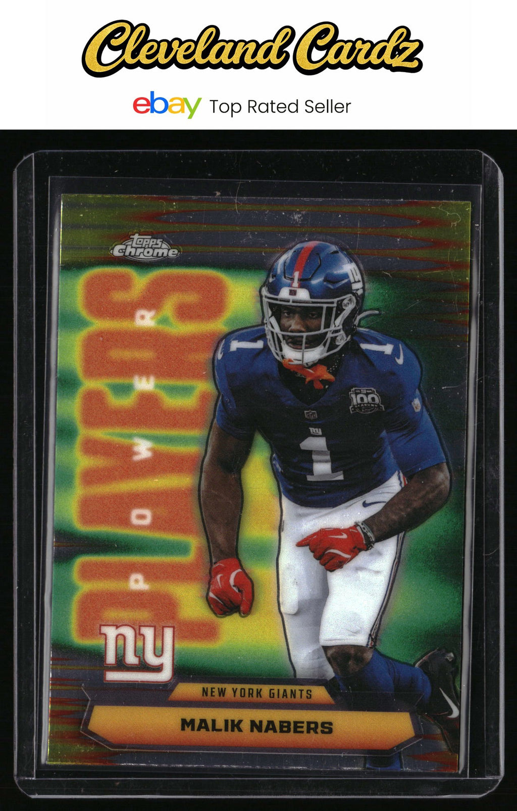 2025 Topps Chrome #PP-25 Malik Nabers Power Players