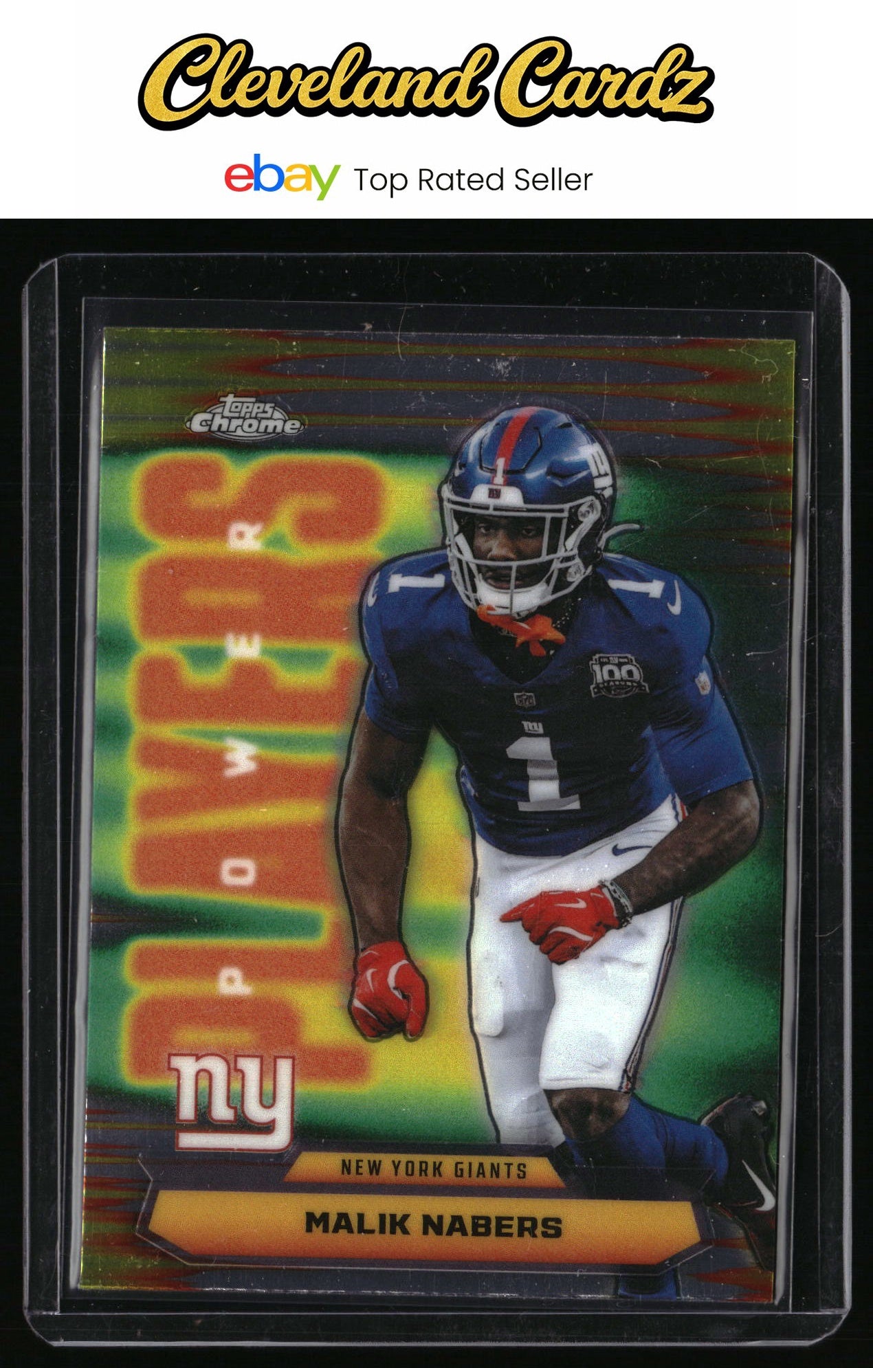 2025 Topps Chrome #PP-25 Malik Nabers Power Players