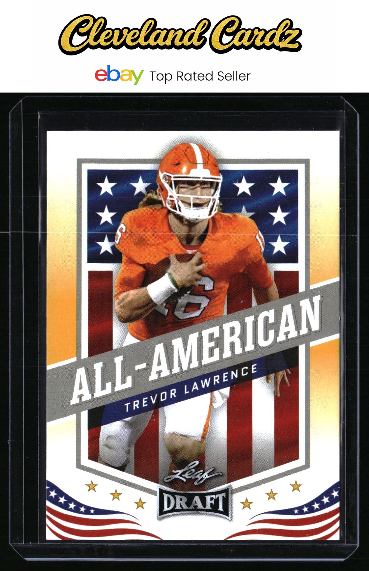 2021 Leaf Draft #50 Trevor Lawrence RC