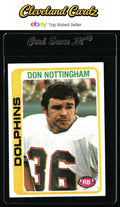 1978 Topps #162 Don Nottingham