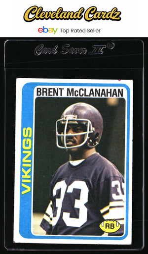 1978 Topps #274 Brent McClanahan