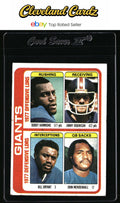 1978 Topps #518 B. Hammond/J. Robinson/B. Bryant/J. Mendenhall TL, CL