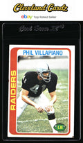 1978 Topps #149 Phil Villapiano