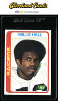 1978 Topps #345 Willie Hall