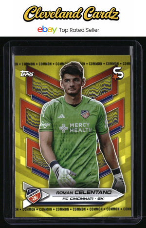 2024 Topps MLS Superstars #161 Roman Celentano Yellow Common