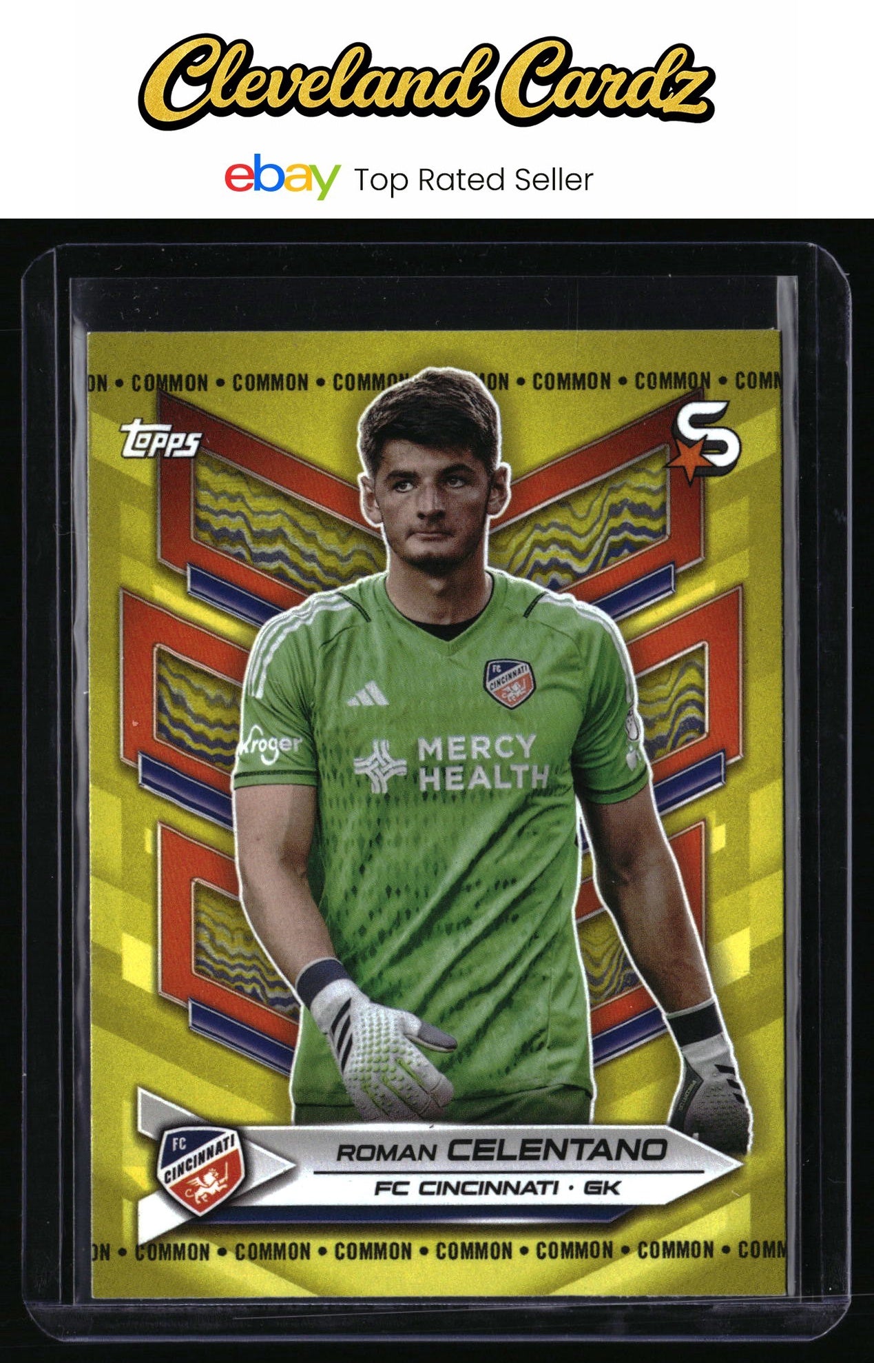 2024 Topps MLS Superstars #161 Roman Celentano Yellow Common