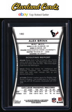 2008 Bowman #160 Alex Brink Gold RC
