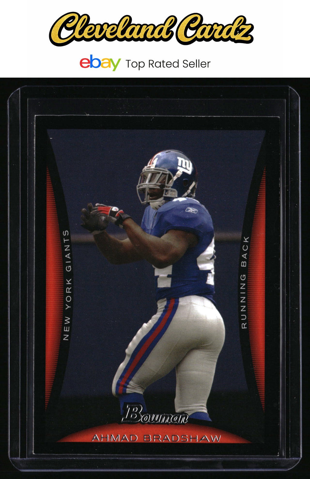 2008 Bowman #48 Ahmad Bradshaw