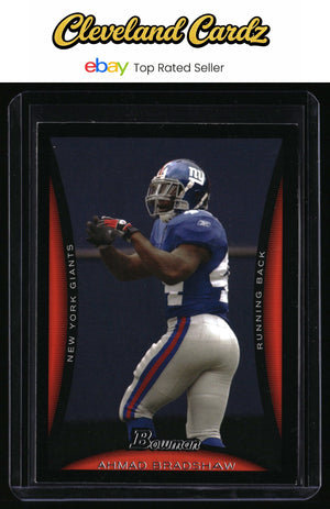 2008 Bowman #48 Ahmad Bradshaw